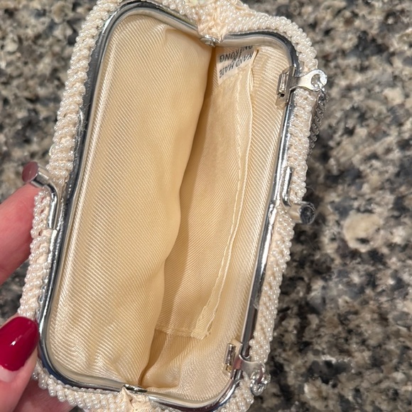 Elegant Sequin Evening Clutch - Gold and Pink - Picture 3 of 7